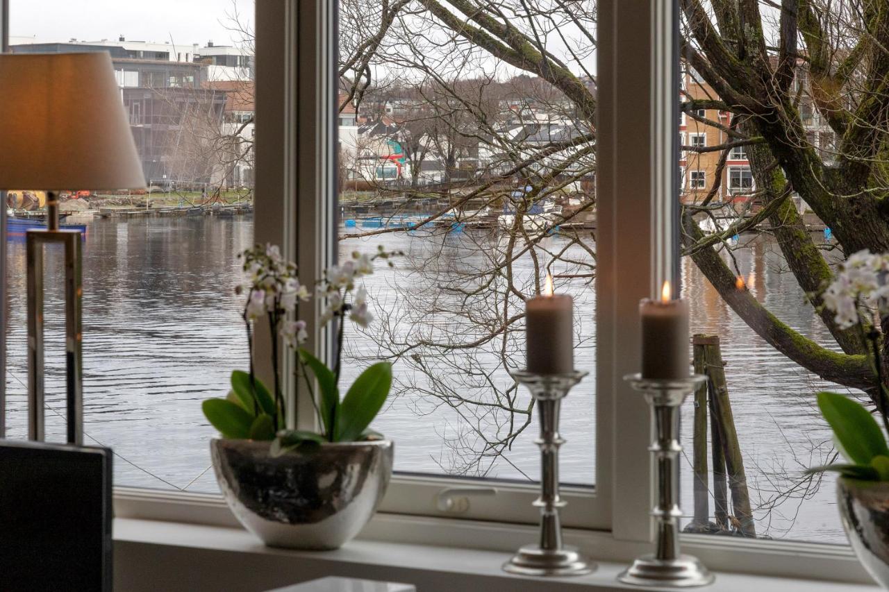 Stylish Apartment With Beautiful Views Of The River, Beach Nearby Kristiansand Extérieur photo